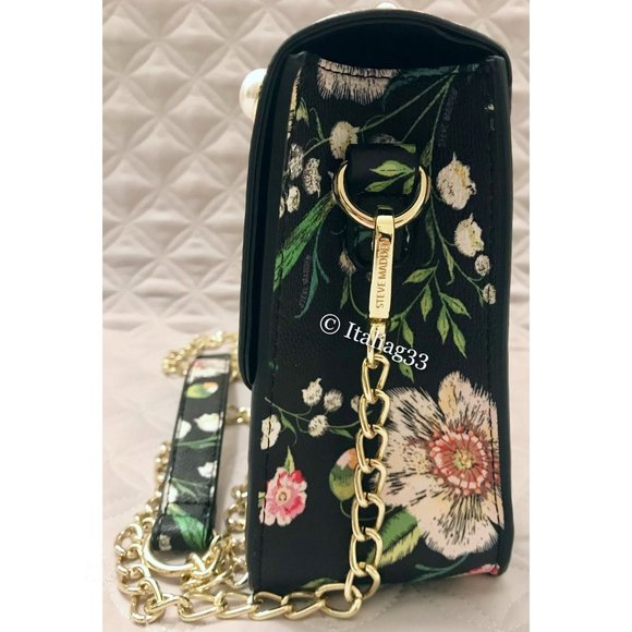 STEVE MADDEN Purse BSOPHIA $78 Flowers Pearl Beaded Handbag Multicolor NWOT - Picture 11 of 16